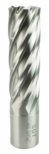 Steel Dragon Tools 1-1/8 X 2 HSS Annular Cutter – 3/4 Weldon Shank – DNHX-D1125