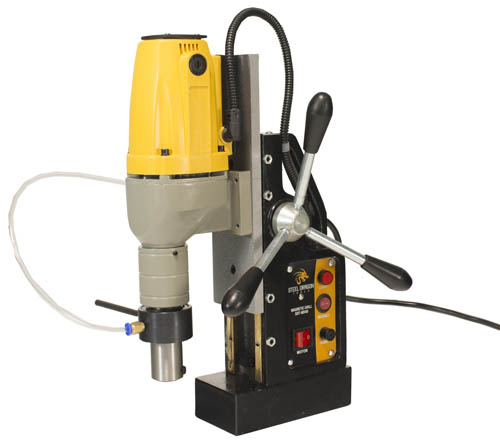 Steel Dragon Tools Magnetic Drill Press with 1-3/4 inch Boring Diameter & 2700 LBS Magnetic Force